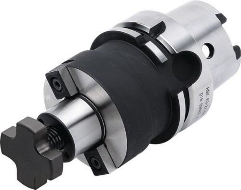 Quernutaufsteckfräsdorn DIN 69893A Spann-D.32mm HSK-A100 A.-L.50mm KEMMLER