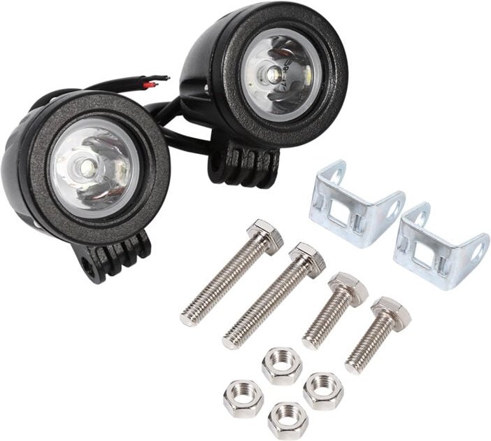 EBTOOLS für LED-Arbeitsscheinwerfer, 2 Stück, 12-80 V DC, 10 W, universelle 6500 K LED-Hochleistungs-Arbeitsscheinwerfer...