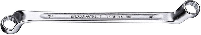 41041011 20 10 x 11 Doppel-Ringschlüssel Schlüsselweite (Metrisch) 10 - 11 mm - Stahlwille