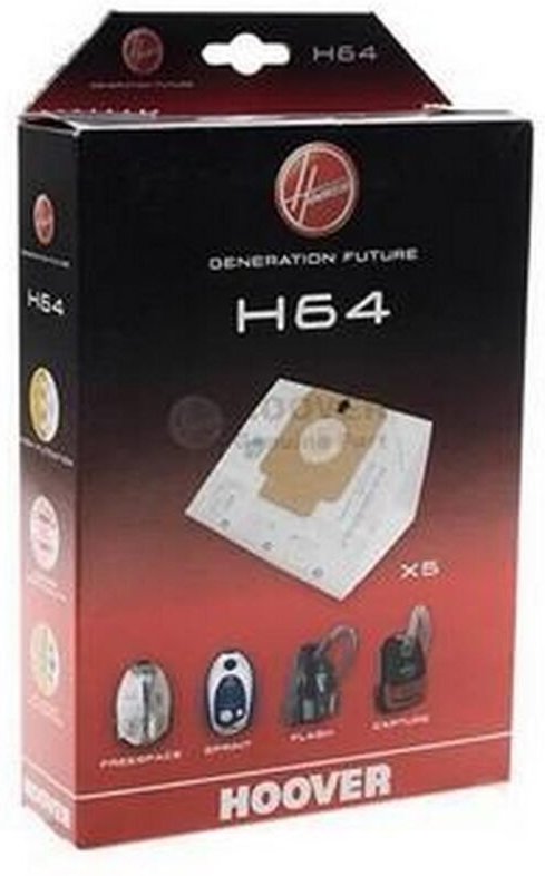 Ersatzteil - Box mit 5 Original-H64-Taschen - Hoover
