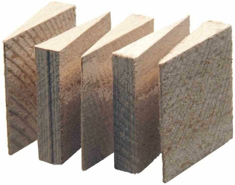 Rotbuchen Keile 5-teilig für Vorschlaghä mmer