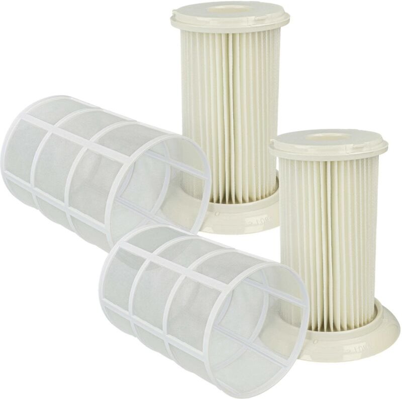 2x Vormotorfilter kompatibel mit Hoover VR81LR02001, VR81VR01001, VR81VR02001 Staubsauger - Motorschutzfilter, Abwaschba...