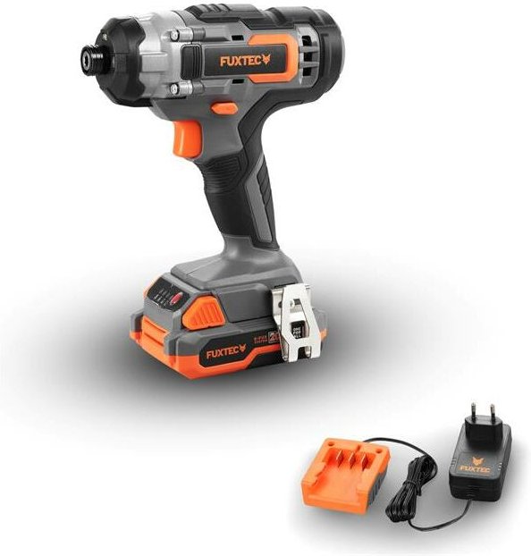 Akku Schlagbohrschrauber 20V Set FX-E1IS20 – Akkuschrauber inklusive Li-Ion Akku und Ladegerät – Drehmoment 70Nm – Schla...