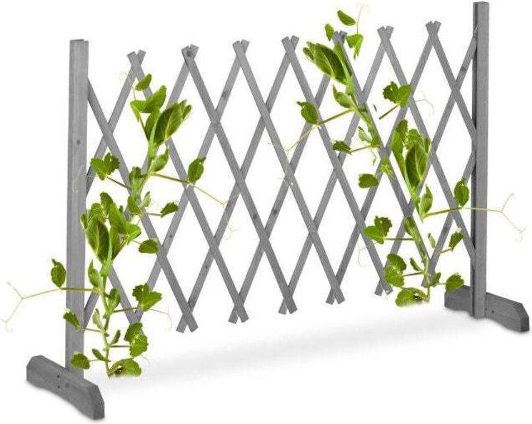 Ausziehbares gitter grau