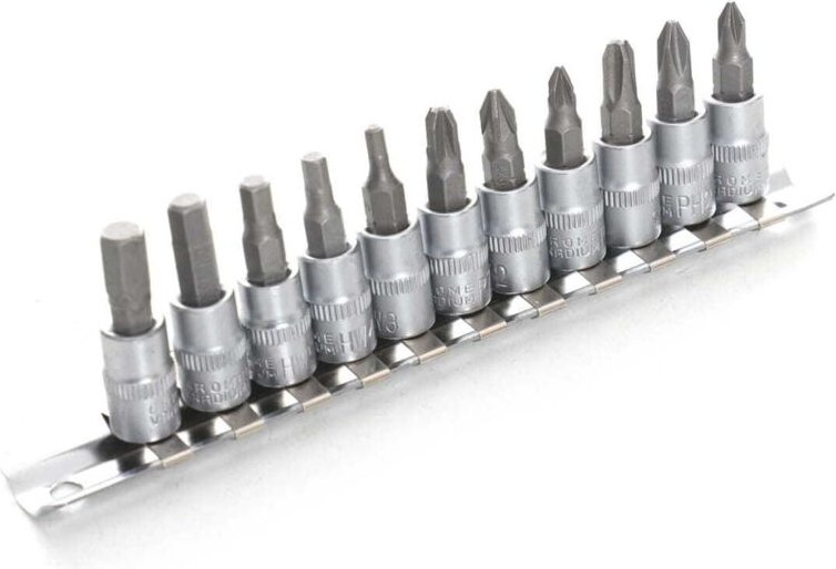 1/4" Bit-Set 11-teilig KD10240