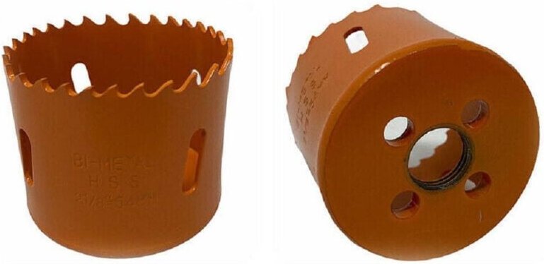 Trade Shop Traesio - Trade Shop - tazza freshier metal legno punta sega für handpano 2.15' 54 mm -