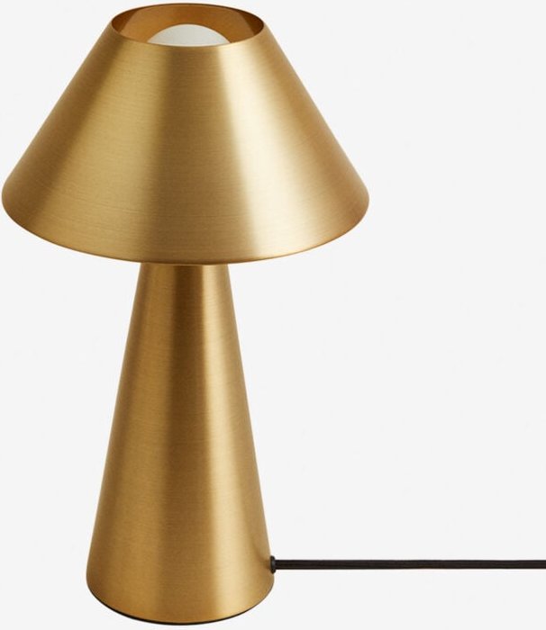 Silenora Tischlampe aus Eisen Vergoldet - Sklum