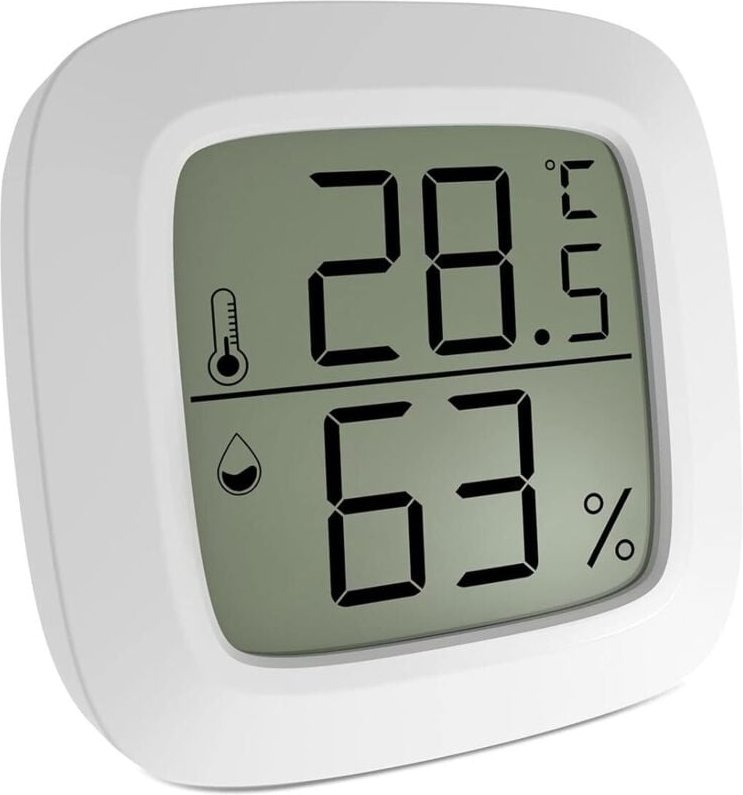 Linghhang - Digitales Hygrometer Thermometer Innenthermometer Innenhygrometer, Mini-Thermometer für Zuhause Terrarium Ba...