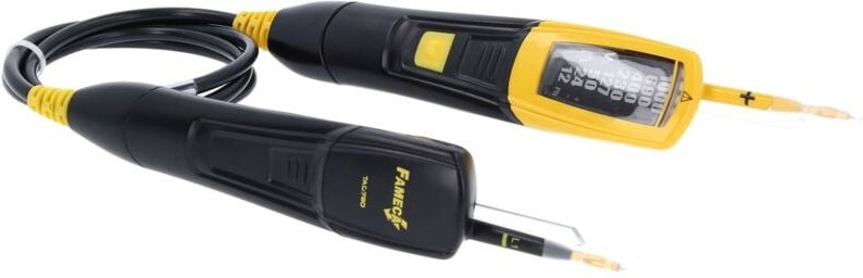 Ks Tools Spannungsprüfer mit Schutzisolierung, zweipolig, mit akustischem Alarm, 12-1000 v