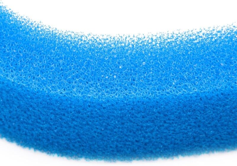 Nassfilter kompatibel mit Kränzle Ventos 20 e/l, 30 e/l Absaugmobil - Schaumstoff, Blau - Vhbw