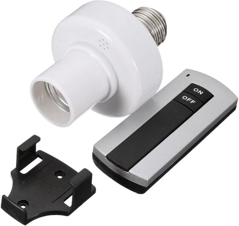 Ugreat - E27 220V Wireless Remote Control Light Lamp Bulb Cap Holder Socket SwitchBusiness & Industrie, Elektronik & Mes...
