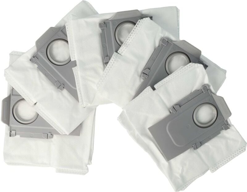 5x Staubbeutel kompatibel mit Roborock Q7+, S7 MaxV, Q7max+ Saugroboter - Beutel für die Absaugstation - Vhbw