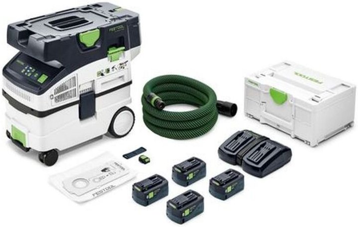 Akku-Absaugmobil ctlc midi I-Plus cleantec, mit Energy-Set und Zubehör - Festool