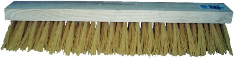 Proex Kehrbürste auf Holzbasis, gelb, 500 x 22, ohne Griff 1438