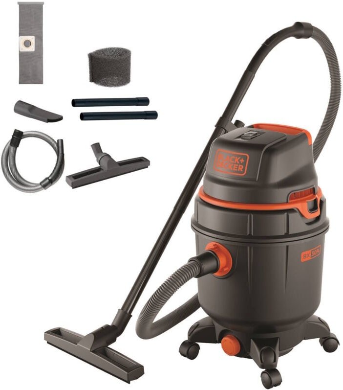 Black+decker Nass und Trockensauger BXVC30PDE (1600 w, 30 liter)