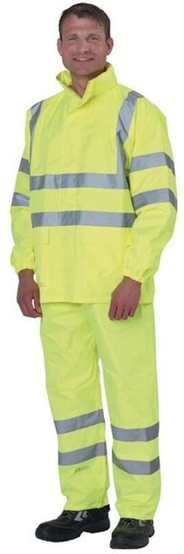 Warnschutzregenhose Größe xxl gelb