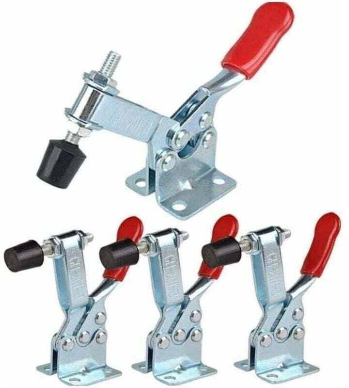 GH-201-B Knebelklemme, 4-teilige Knebelklemme, Knebelklemme, Haltekapazität ca. 90 kg, rutschfest, Schnellverschluss, st...