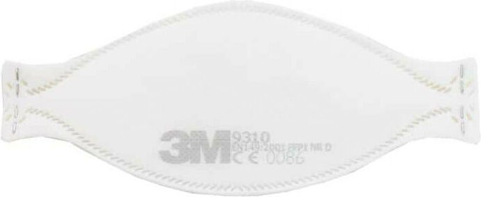 Staubmaske faltbar 9310 FFP1 ohne Ventil - 3M