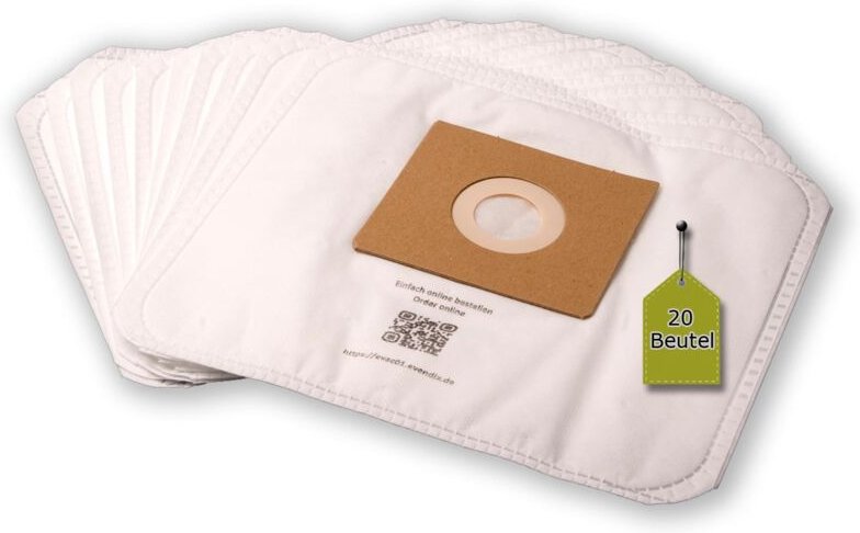 20 Staubsaugerbeutel kompatibel mit Princess 332860 + 2 Mikro-Filter