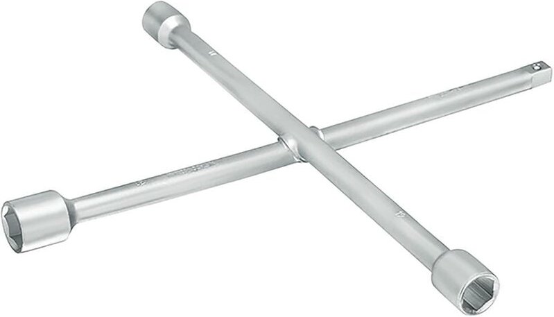 Kreuzschlüssel für Pkw, 17x19x21x1/2