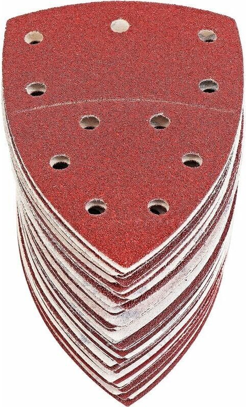 S&R 60 Dreieck-Schleifblätter Schleifpapier Maus Deltaschleifer 105x152mm Körnung P40/60/80/120/180/240 Bosch Makita Dew...