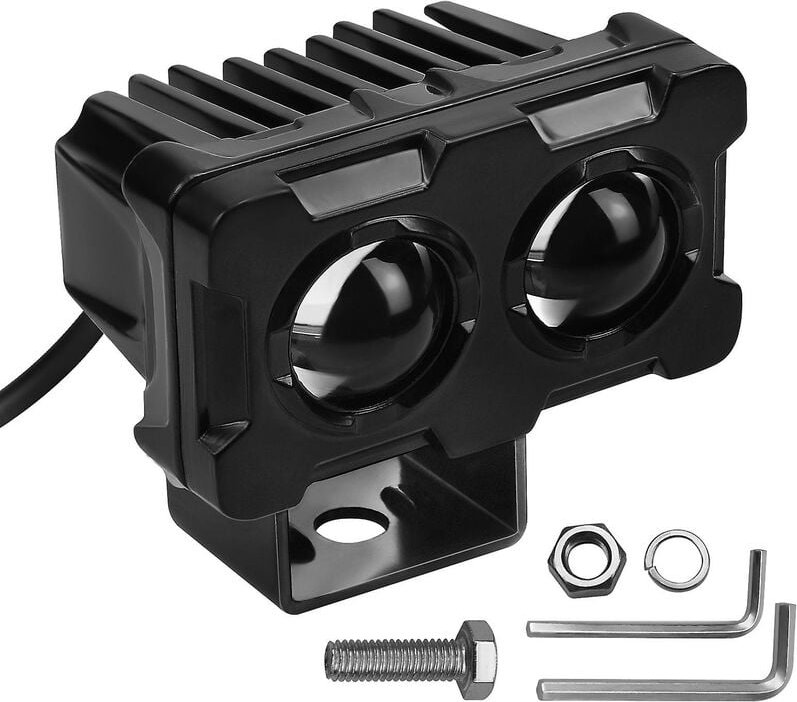 Woosien - 1 stücke Motorrad Led Scheinwerfer Licht Scheinwerfer Licht Hilfs Lampe Für Off-road-Motorräder, Atv,