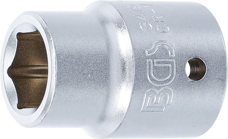 Bgs Technic - Steckschlüssel-Einsatz Sechskant Antrieb Innenvierkant 20 mm (3/4') sw 19 mm