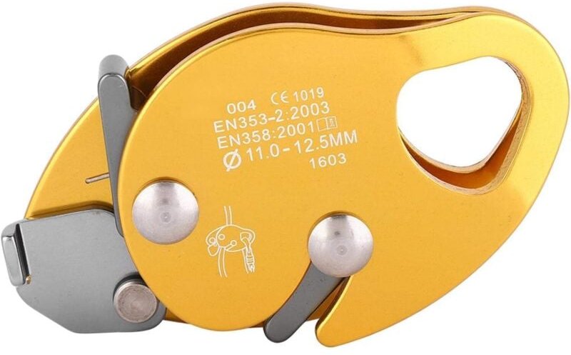 Abseilgerät Selbstbremsender Stopper Kletterseilstopper Peak-Ausrüstung für Bergsteigen