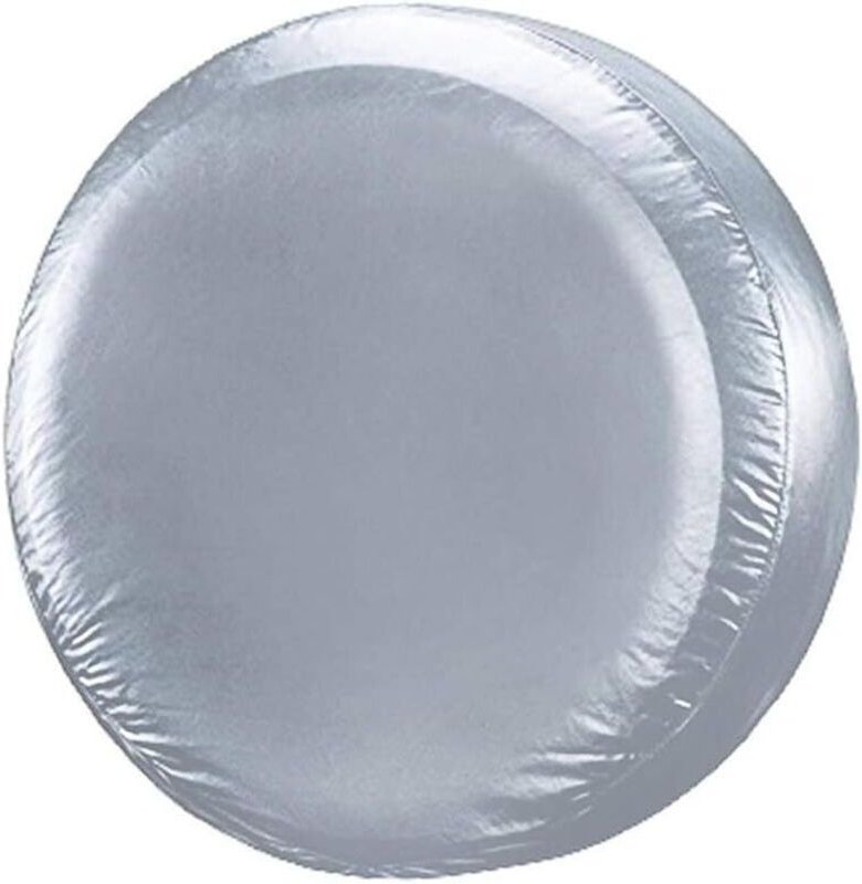 Silberne 30-Zoll-Ersatzradabdeckung für Durchmesser (75–80 cm), staub- und wasserdicht, Autoschutz