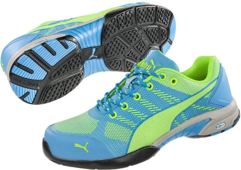 Damensicherheitsschuh Knit Blue Wns Low Gr.37 blau/grün S1P HRO SRC EN20345