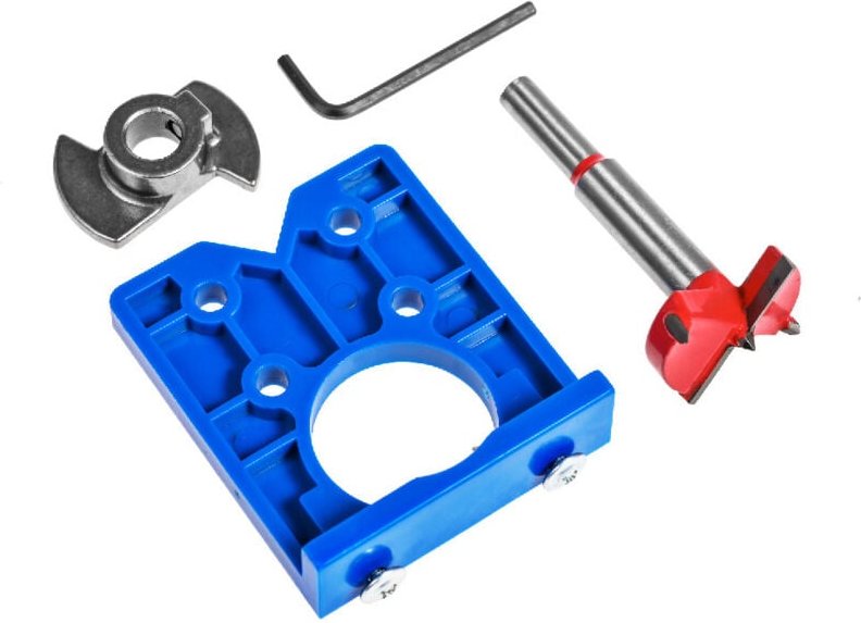 35-mm-Scharnierlehre, verdeckte Scharnierbohrer-Sets, Bohr-Locator-Führungswerkzeuge für Schrankscharniere und Montagepl...
