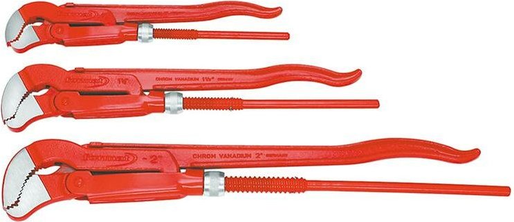 Eckrohrzangen-Satz 1'-2' 3-teilig - Format