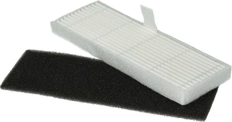 Vhbw - Filter-Set kompatibel mit Proscenic M7 Pro Saugroboter - 2x Ersatz-Filter (Schaum-Filter, Feinstaubfilter)