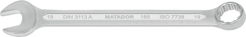Matador Schraubwerkzeuge 01850190 Ring-Maulschlüssel Schlüsselweite (Metrisch) 19 mm