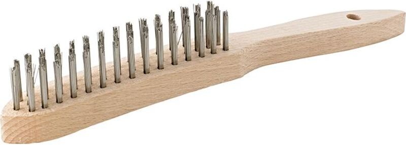 Drahtbürste V2A-Draht 3rhg. FORTIS