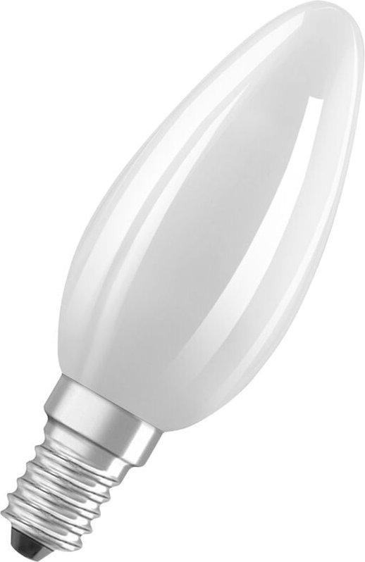Osram - superstar+ classic b glfr 40 LED-Lampe, E14, Minikerzenform, 2,5W, 470lm, 2700K, warmweißes Licht, LED-Filament-...