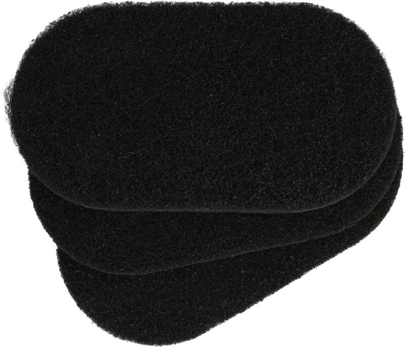 vhbw 3x Aktivkohle-Filter kompatibel mit Tefal FR7011 Fritteuse - 6,5 x 9,1 x 0,9 cm