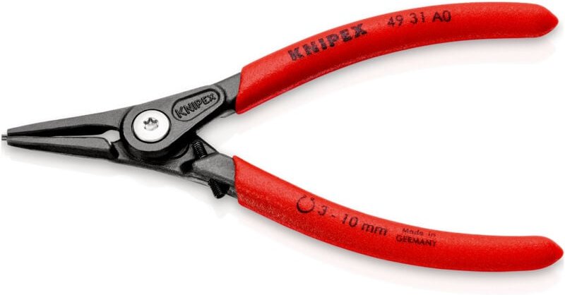 49 31 A0 Präzisions- Sicherungsringzange f. Außenringe 140 mm - Knipex