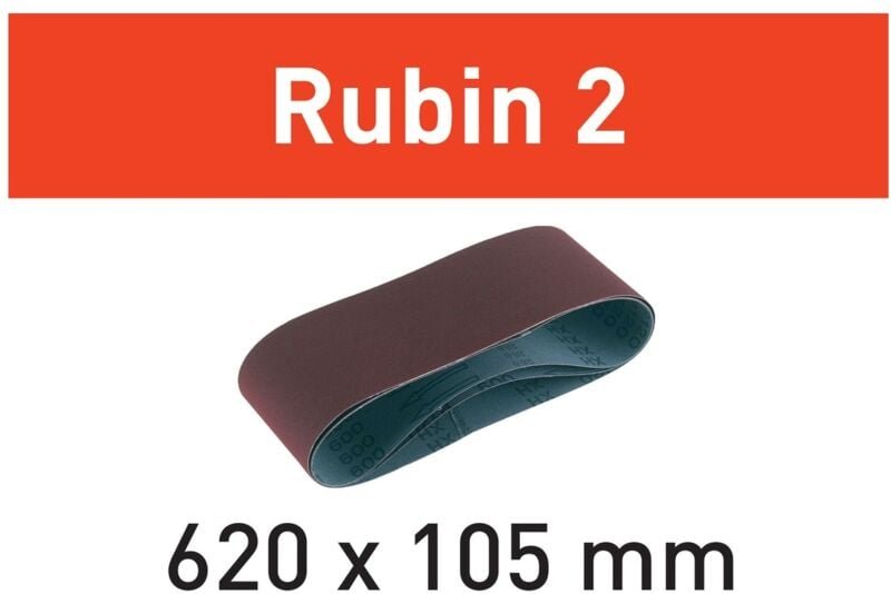 Schleifband L620X105-P150 RU2/10 Rubin 2 - Festool