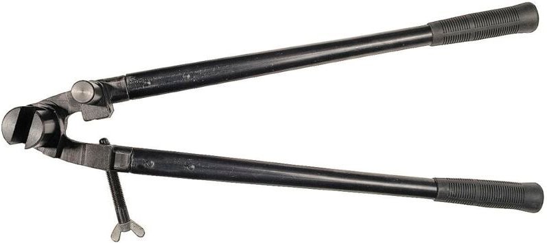 Rinneisen-Abbiegezange Rinneisenbieger Kopf mit Abgleitrolle Länge 600 mm - Stubai