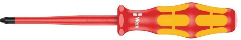 Wera - Schraubendreher 162 iSS Größe ph 1 Klingenlänge 80 mm vde isoliert extra slim