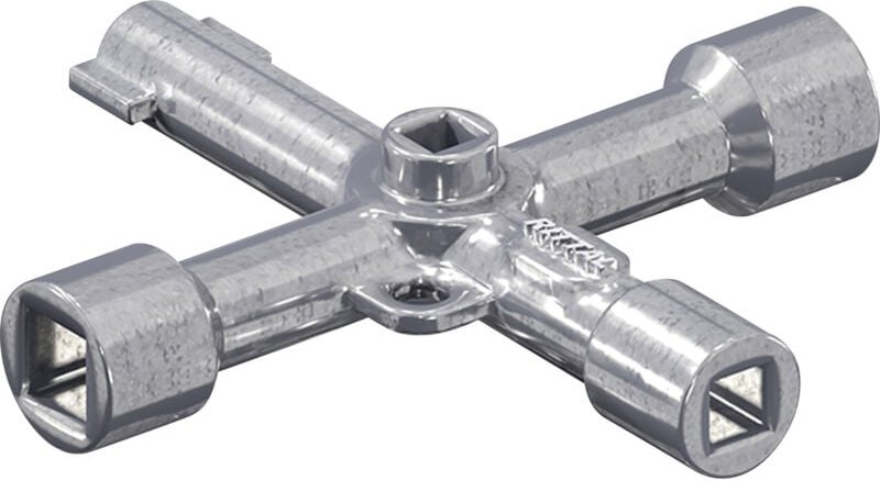 Rittal SZ 2549500 Schaltschrankschlüssel mit Bit-Adapter Stahl 1 St.