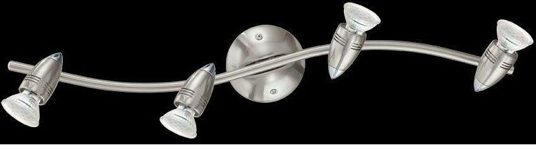 Eglo - Applique bar magnum led 4x3w gu10 warmlicht 92644