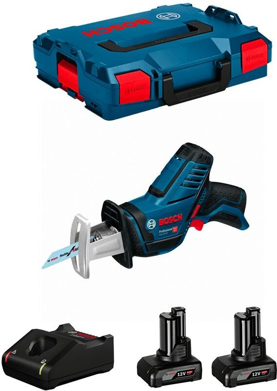 Thumbnail - Bosch - Säbelsäge gsa 12V-14 (2 x 6,0 Ah + GAL12V-40 + L-Boxx 102)