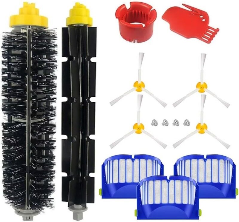 Ersatzteil-Set Zubehör für iRobot Roomba 600 Serie 606 610 614 615 616 620 621 625 630 631 635 640 645 650 655 660 665 6...