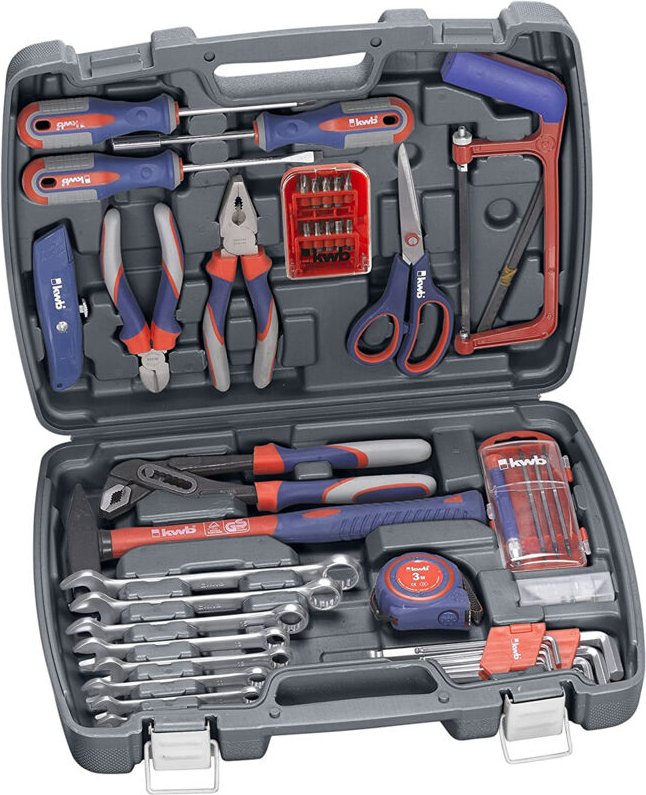 370730 Werkzeugkoffer bestückt 65teilig - KWB