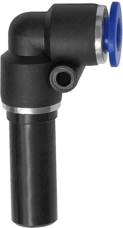 Riegler L-Steckverbindung, Stecknippel 12 mm »Blaue Serie«, Schl.-Ø12, ks