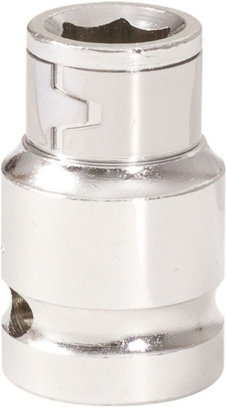 1/2' Bit-Adapter-Stecknuss, für Bits 5/16' mit Spannring