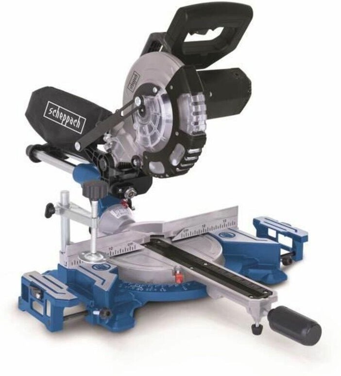 Scheppach HM 185 Gehrungs- und Zugschneider blau und schwarz