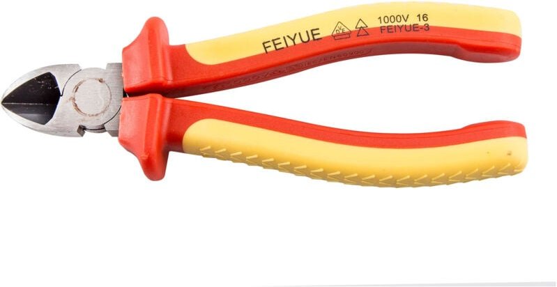 Stein-Seitenschneider mit Isoliergriff 160 mm